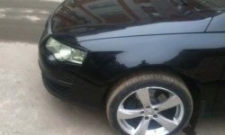 1 649 р. Реснички на фары CT v2 Volkswagen Passat B6 седан (2005-2011) (Неокрашенные)  с доставкой в г. Воронеж. Увеличить фотографию 3