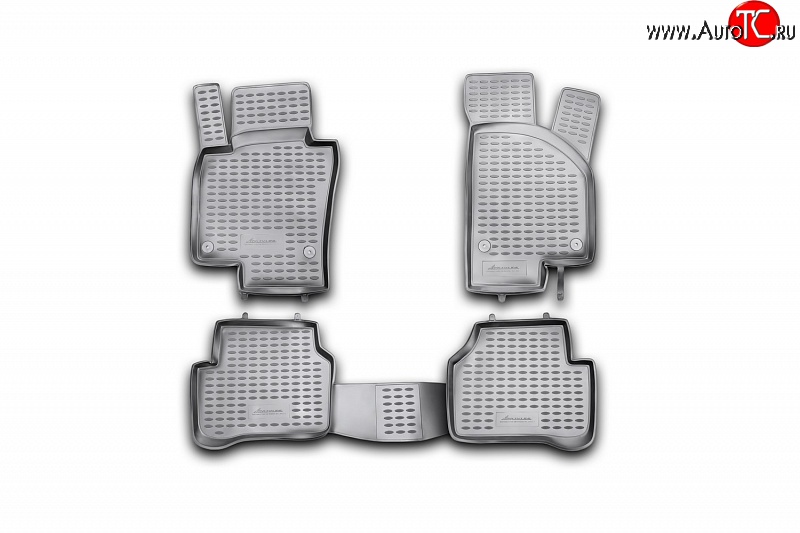 2 349 р. Коврики в салон Element 4 шт. (полиуретан)  Volkswagen Passat  B7 (2010-2015) седан, универсал  с доставкой в г. Воронеж