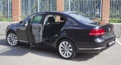 1 999 р. Накладки на порожки RA (комплект) Volkswagen Passat B7 седан (2010-2015)  с доставкой в г. Воронеж. Увеличить фотографию 2