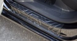 1 999 р. Накладки на порожки RA (комплект) Volkswagen Passat B7 седан (2010-2015)  с доставкой в г. Воронеж. Увеличить фотографию 4