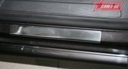 2 744 р. Накладки на внутренние пороги Souz-96 Volkswagen Passat B7 седан (2010-2015)  с доставкой в г. Воронеж. Увеличить фотографию 2
