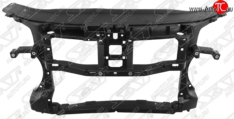 5 999 р. Рамка радиатора (телевизор) (до рестайлинг) SAT Volkswagen Passat CC дорестайлинг (2008-2012) (Неокрашенная)  с доставкой в г. Воронеж
