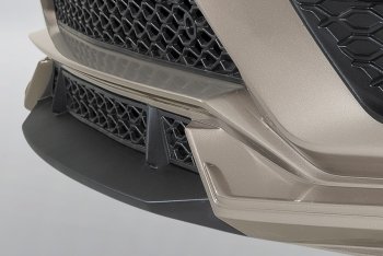 24 099 р. Передний бампер REBOOT  Volkswagen Polo  Mk6 (2020-2022) лифтбек (Окрашенный с выделением диффузора)  с доставкой в г. Воронеж. Увеличить фотографию 2
