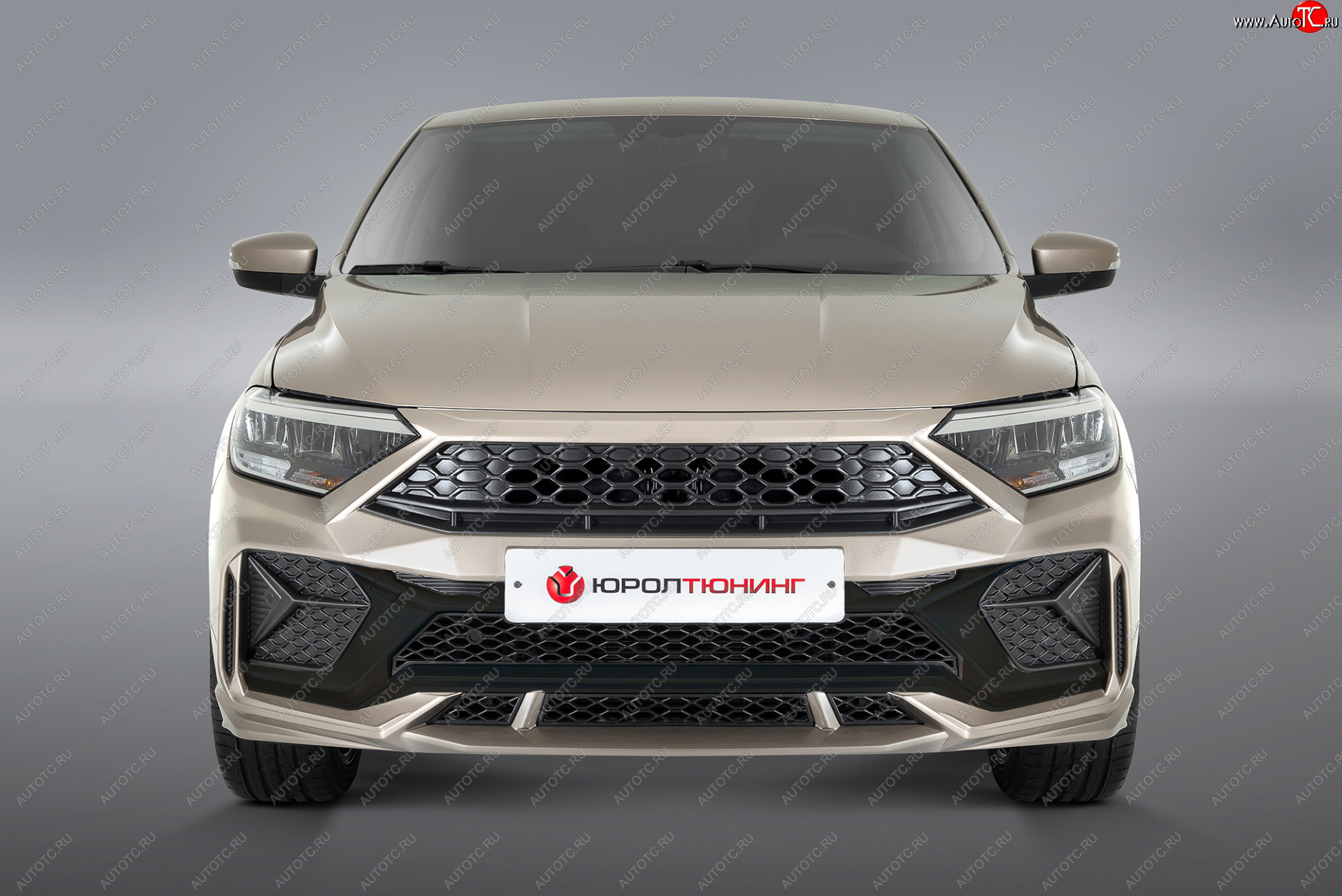 24 099 р. Передний бампер REBOOT  Volkswagen Polo  Mk6 (2020-2022) лифтбек (Окрашенный с выделением декоративных элементов)  с доставкой в г. Воронеж