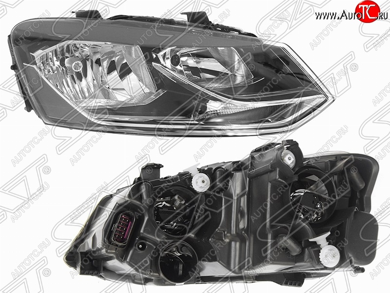 4 799 р. Правая фара SAT Volkswagen Polo 5 седан рестайлинг (2015-2020) с доставкой в г. Воронеж Увеличить фотографию 1 4 799 р. Правая фара SAT Volkswagen Polo 5 седан рестайлинг (2015-2020) с доставкой в г. Воронеж