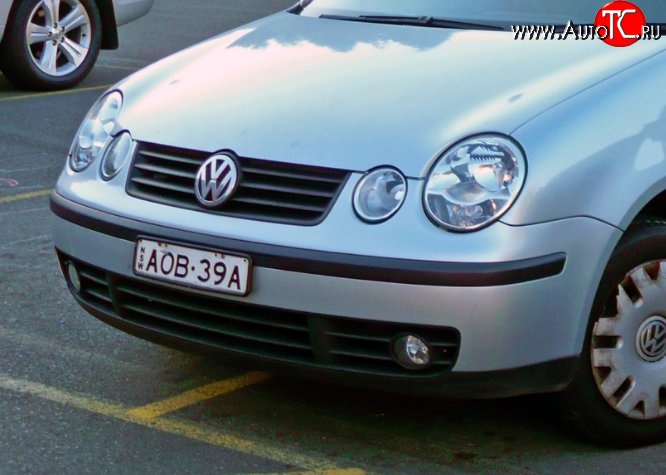 3 899 р. Передний бампер Стандартный Volkswagen Polo 9N1 хэтчбэк 5 дв. дорестайлинг (2001-2005) (Неокрашенный)  с доставкой в г. Воронеж