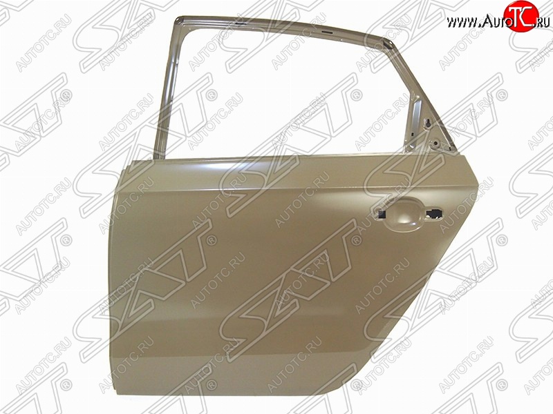 15 549 р. Левая дверь задняя SAT Volkswagen Polo 5 седан дорестайлинг (2009-2015) (Неокрашенная)  с доставкой в г. Воронеж