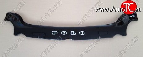 999 р. Дефлектор капота Russtal Volkswagen Polo 9N1 хэтчбэк 5 дв. дорестайлинг (2001-2005)  с доставкой в г. Воронеж