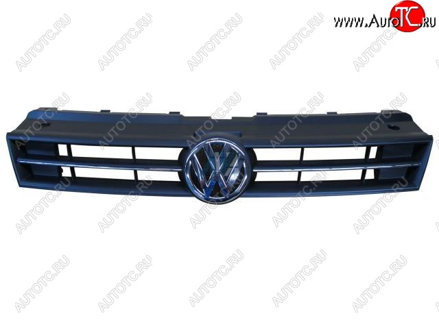 1 249 р. Решетка радиатора SPARD Volkswagen Polo 5 хэтчбек дорестайлинг (2009-2015) (Неокрашенная)  с доставкой в г. Воронеж