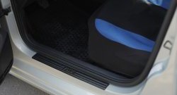 2 459 р. Накладки на порожки автомобиля RA Volkswagen Polo 5 хэтчбек дорестайлинг (2009-2015)  с доставкой в г. Воронеж. Увеличить фотографию 2
