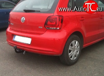 22 699 р. Фаркоп NovLine Volkswagen Polo 5 хэтчбек дорестайлинг (2009-2015)  с доставкой в г. Воронеж