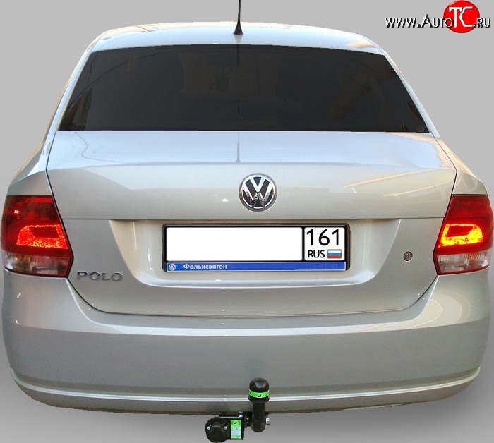 54 849 р. Фаркоп Лидер Плюс Volkswagen Polo 5 седан дорестайлинг (2009-2015) (Без электропакета)  с доставкой в г. Воронеж