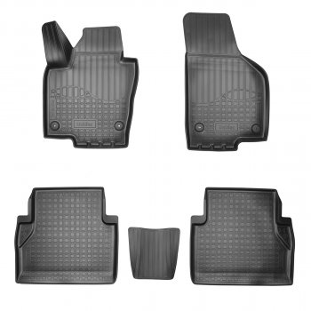 Коврики салона Norplast Unidec Volkswagen Sharan MK2,7N дорестайлинг (2010-2015)