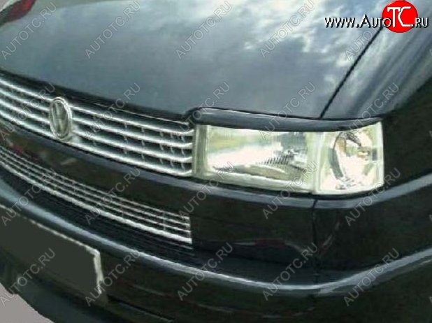 1 649 р. Реснички на фары CT Volkswagen Transporter T4 дорестайлинг (1990-1996) (Неокрашенные)  с доставкой в г. Воронеж