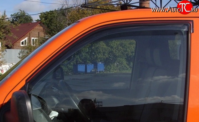 319 р. Дефлекторы окон (ветровики) Novline 2 шт. Volkswagen Transporter T5 дорестайлинг (2003-2009)  с доставкой в г. Воронеж