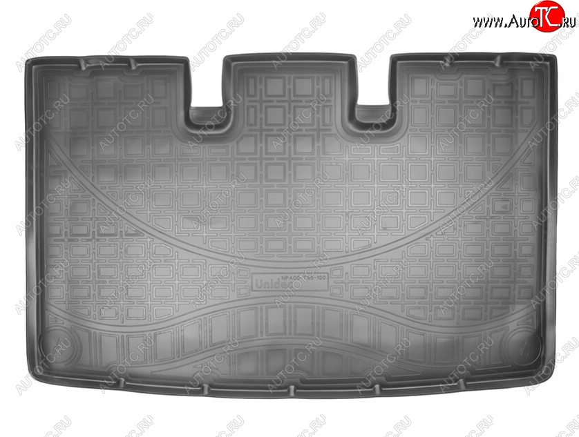 2 499 р. Коврик в багажник Norplast Unidec Volkswagen Caravelle T5 рестайлинг (2009-2015) (Цвет: черный)  с доставкой в г. Воронеж