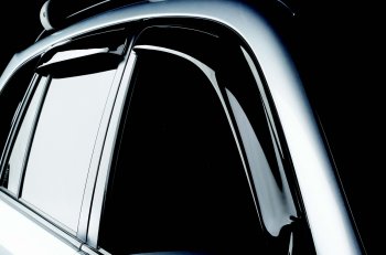 3 199 р. Дефлектора окон SIM Volkswagen Tiguan Mk2 дорестайлинг (2016-2020)  с доставкой в г. Воронеж. Увеличить фотографию 2