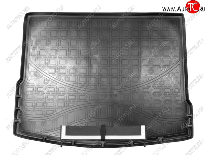 3 099 р. Коврик в багажник Norplast  Volkswagen Tiguan  Mk2 (2016-2022) дорестайлинг, рестайлинг (Черный с фартуком)  с доставкой в г. Воронеж