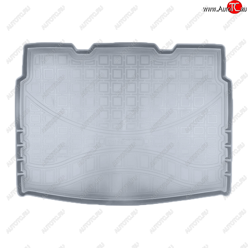 2 199 р. Коврик багажника Norplast Unidec (нижняя полка) Volkswagen Tiguan Mk2 дорестайлинг (2016-2020) (Цвет: серый)  с доставкой в г. Воронеж