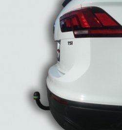 181 999 р. Фаркоп Лидер Плюс.  Volkswagen Tiguan  Mk2 (2016-2022) дорестайлинг, рестайлинг (Без электропакета)  с доставкой в г. Воронеж. Увеличить фотографию 2