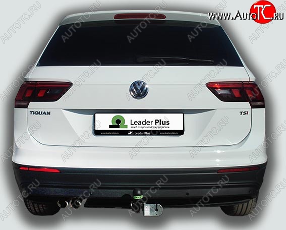 181 999 р. Фаркоп Лидер Плюс.  Volkswagen Tiguan  Mk2 (2016-2022) дорестайлинг, рестайлинг (Без электропакета)  с доставкой в г. Воронеж