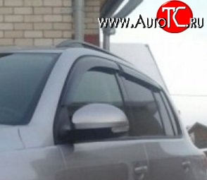 999 р. Комплект дефлекторов окон (ветровиков) 4 шт. Russtal  Volkswagen Tiguan  NF (2006-2011) дорестайлинг  с доставкой в г. Воронеж