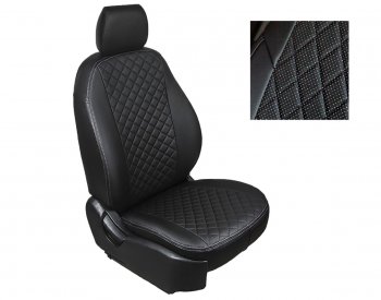 Чехлы Seintex (экокожа/ромб) Volkswagen Tiguan NF рестайлинг (2011-2017)