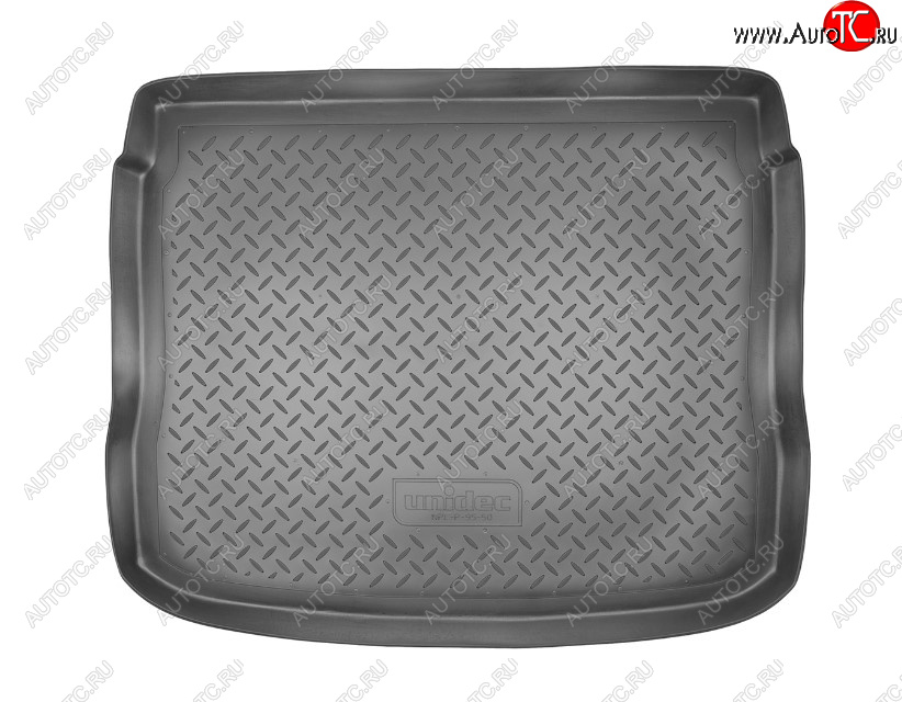1 799 р. Коврик в багажник Norplast Unidec  Volkswagen Tiguan  NF (2011-2017) рестайлинг (Цвет: черный)  с доставкой в г. Воронеж