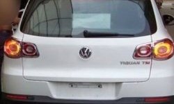 4 749 р. Накладки на фонари СТ Volkswagen Tiguan NF рестайлинг (2011-2017) (Неокрашенные)  с доставкой в г. Воронеж. Увеличить фотографию 2