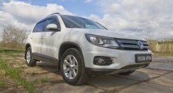 1 699 р. Защитная сетка решетки переднего бампера (Track & Field) РА  Volkswagen Tiguan  NF (2011-2017) рестайлинг  с доставкой в г. Воронеж. Увеличить фотографию 3