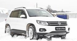 1 239 р. Зимняя заглушка решетки переднего бампера (Track & Field) РА Volkswagen Tiguan NF рестайлинг (2011-2017)  с доставкой в г. Воронеж. Увеличить фотографию 4