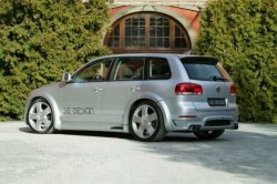 11 949 р. Пороги накладки JE DESIGN Volkswagen Touareg GP дорестайлинг (2002-2007) (Неокрашенные)  с доставкой в г. Воронеж. Увеличить фотографию 2