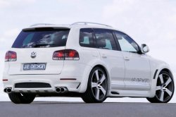 11 949 р. Пороги накладки JE DESIGN Volkswagen Touareg GP дорестайлинг (2002-2007) (Неокрашенные)  с доставкой в г. Воронеж. Увеличить фотографию 4