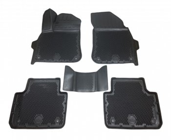 6 599 р. Коврики салона DELFORM ❞EVA 3D Premium❝ (термоэластопласт/ТЭП) Volkswagen Touareg CR (2018-2025)  с доставкой в г. Воронеж. Увеличить фотографию 2