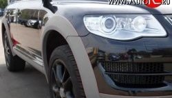 15 699 р. Комплект накладок на колёсные арки R-Line 7L Volkswagen Touareg GP рестайлинг (2006-2010) (Неокрашенные)  с доставкой в г. Воронеж. Увеличить фотографию 3