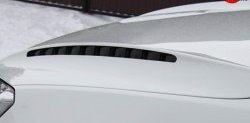 27 649 р. Пластиковый капот Enco Design Volkswagen Touareg NF дорестайлинг (2010-2014) (Неокрашенный)  с доставкой в г. Воронеж. Увеличить фотографию 2