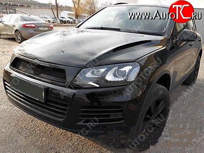 26 249 р. Пластиковый капот HAMANN STYLE Volkswagen Touareg NF дорестайлинг (2010-2014) (Неокрашенный)  с доставкой в г. Воронеж