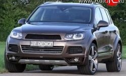 23 049 р. Накладка Je Design на передний бампер 7P Volkswagen Touareg NF дорестайлинг (2010-2014) (Неокрашенная)  с доставкой в г. Воронеж. Увеличить фотографию 2