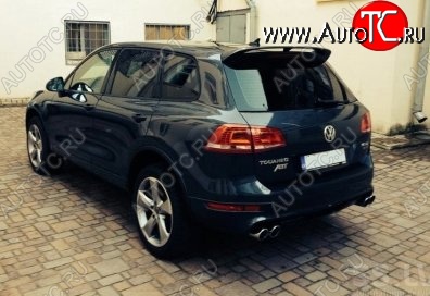 9 049 р. Спойлер ABT-style Volkswagen Touareg NF дорестайлинг (2010-2014) (Неокрашенный)  с доставкой в г. Воронеж