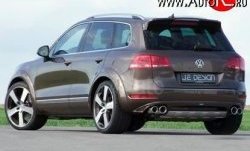 11 399 р. Спойлер Je DESIGN 7P Volkswagen Touareg NF дорестайлинг (2010-2014) (Неокрашенный)  с доставкой в г. Воронеж. Увеличить фотографию 2