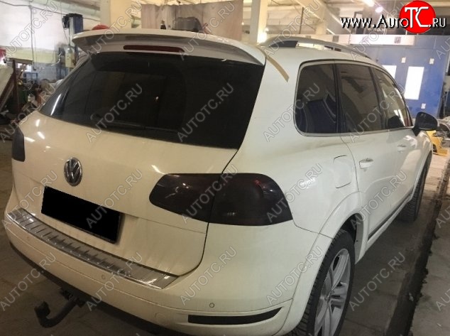 5 499 р. Спойлер Спорт  Volkswagen Touareg  NF (2010-2014) дорестайлинг (Неокрашенный)  с доставкой в г. Воронеж