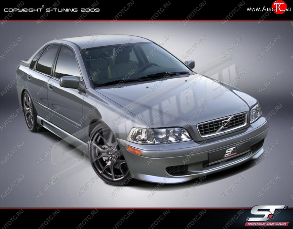 25 899 р. Передний бампер ST Volvo S40 VS седан дорестайлинг (1996-2000)  с доставкой в г. Воронеж