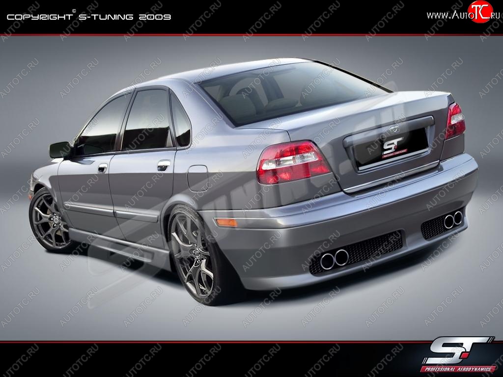 25 899 р. Задний бампер ST Volvo S40 VS седан дорестайлинг (1996-2000)  с доставкой в г. Воронеж
