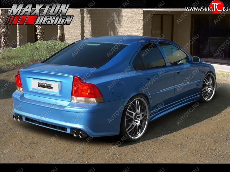 29 899 р. Задний бампер Maxt Volvo S60 RS,RH седан дорестайлинг (2000-2004)  с доставкой в г. Воронеж