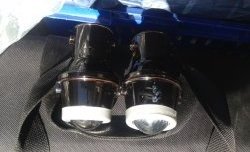 4 199 р. Универсальная противотуманная фара Hella Micro DE 1NL 008 090-047 Geely Atlas FX11 (2023-2025)  с доставкой в г. Воронеж. Увеличить фотографию 3