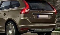 3 599 р. Накладка на крышку багажника СТ Volvo XC60 (2017-2022)  с доставкой в г. Воронеж. Увеличить фотографию 2