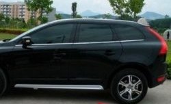 32 399 р. Пороги накладки CT Volvo XC60  рестайлинг (2013-2017) (Неокрашенные)  с доставкой в г. Воронеж. Увеличить фотографию 2