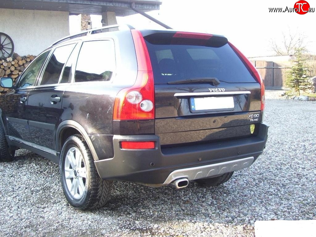 7 799 р. Диффузор заднего бампера Sport Volvo XC90 C дорестайлинг (2002-2006)  с доставкой в г. Воронеж